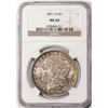Image 1 : 1891-O $1 Morgan Silver Dollar Coin NGC MS64 Nice Color