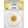 Image 1 : 1989 $5 American Gold Eagle Coin ANACS MS69