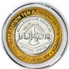 Image 2 : .999 Silver Luxor Las Vegas, Nevada $10 Casino Limited Edition Gaming Token