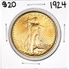 Image 1 : 1924 $20 St. Gaudens Double Eagle Gold Coin