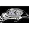 Image 3 : Rolex Men's Stainless Steel White Roman Datejust Wristwatch