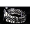 Image 7 : Rolex Men's Stainless Steel White Roman Datejust Wristwatch