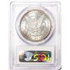 Image 2 : 1887 $1 Morgan Silver Dollar Coin PCGS MS63 Nice Toning