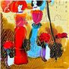 Image 2 : Moshe Leider Original Mixed Media On Paper