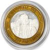 Image 1 : .999 Silver Chief Ouray, UTE $10 Casino Limited Native American Series Gaming Token