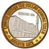 Image 1 : .999 Silver Golden Gate Las Vegas, NV $10 Casino Limited Edition Gaming Token