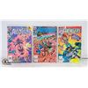 Image 1 : THREE ISSUES OF MARVEL AVENGERS - 265, 305 & 309