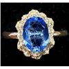 Image 1 : BZ1957-71K SILVER CZ RING