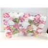Image 1 : NEW OWERU FLORAL WALL PANEL WHITE AND PURPLE