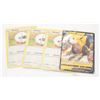 Image 1 : LOT OF 4 VARIOUS POKEMON CARDS