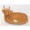 Image 1 : NEW FAUX RATTAN DEER WOVEN BASKET