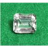 Image 1 : 6)  NATURAL EMERALD CUT 3.1 CT WHITE (CLEAR)