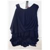 Image 1 : HANNA NIIKOLE WOMENS PLUS SIZE CHIFFON DRESS CAPE