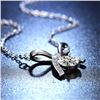 Image 3 : 1 CT GRA CERTIFIED MOISSANITE 925 SILVER NECKLACE