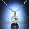 Image 4 : 1 CT GRA CERTIFIED MOISSANITE 925 SILVER NECKLACE