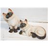 Image 1 : SIAMESE CATS VINTAGE PORCELAIN