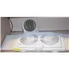 Image 1 : 2 SPEED WINDOW FAN & HEATER FAN