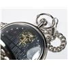 Image 2 : NEW SILVER TONE STAR WARS THEME POCKET WATCH MUSIC