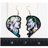Image 1 : NEW DC HARLEY QUINN DANGLE EARRINGS