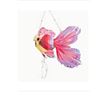Image 1 : NEW CREATE YOUR OWN PINK GOLDFISH PAPER LANTERN