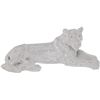Image 1 : NEW DECO 79 POLYSTONE LEOPARD SCULPTURE W. CARVED