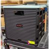 Image 1 : NEW FOLDABLE CRATE WITH TELESCOPIC HANDLE NO