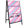Image 1 : NEW MIUWAUER A FRAME SIGN HOLDER 24" X 36"