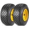 Image 1 : NEW MAXAUTO 2PC 16X6.50-8 FRONT TIRES AND WHEELS