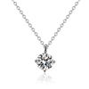 Image 4 : 1 CT GRA CERTIFIED MOISSANITE 925 SILVER NECKLACE