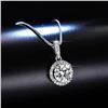 Image 2 : 2 CT GRA CERTIFIED MOISSANITE 925 SILVER NECKLACE