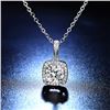 Image 3 : 1 CT GRA CERTIFIED MOISSANITE 925 SILVER NECKLACE