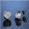 Image 2 : 1 CT GRA CERTIFIED MOISSANITE 925 SILVER EARRINGS
