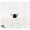 Image 1 : GARNET TYPE STONE 925 STAMPED RING SIZE 6.5