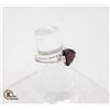 Image 2 : GARNET TYPE STONE IN 925 STAMPED RING SIZE 6.5