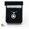 Image 1 : #39-1.00 CT FLOATING GRA CERTIFIED ROUND BRILLIANT