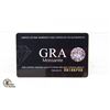 Image 2 : #27-3.00 CT GRA CERTIFIED ROUND BRILLIANT CUT