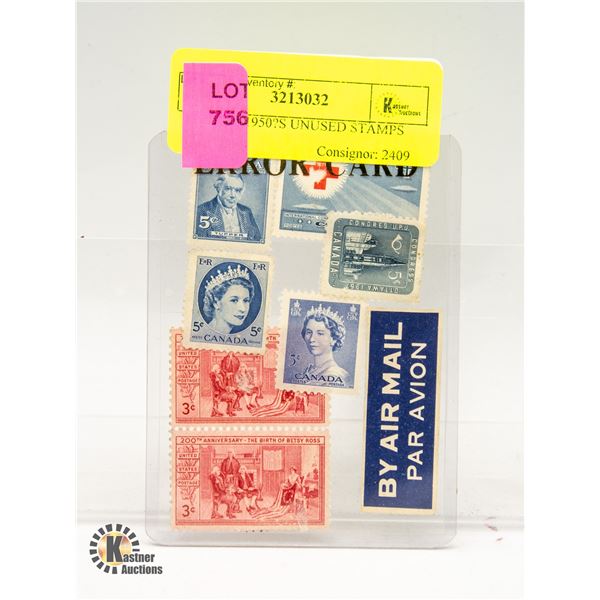 1930S & 1950S STAMPS