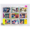 Image 1 : SHEET OF O-PEE-CHEE WAYNE GRETZKY HOCKEY CARDS