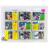 Image 1 : SHEET OF O-PEE-CHEE WAYNE GRETZKY HOCKEY CARDS