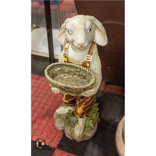 RABBIT STATUE 25”TALL