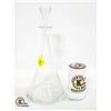 Image 1 : GLASS DECANTER AND STOPPER