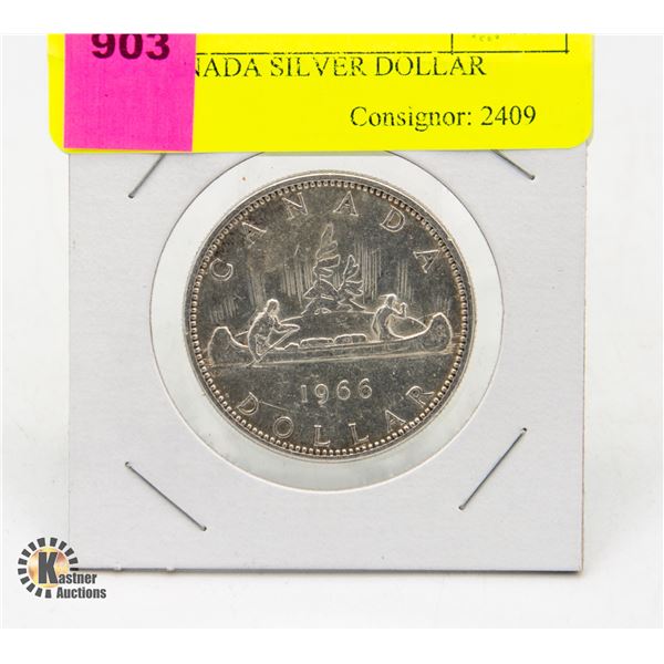 1966 CANADA SILVER DOLLAR