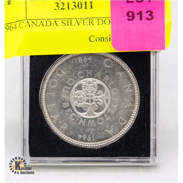 1964 CANADA SILVER DOLLAR