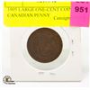 Image 1 : 1905 LARGE ONE-CENT COIN CANADIAN PENNY