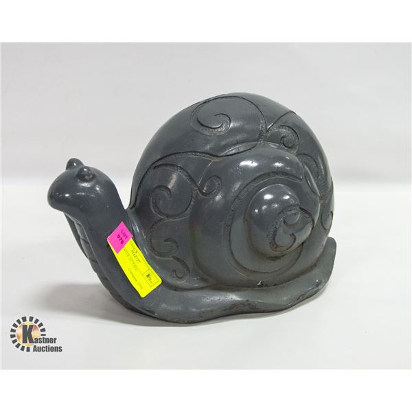 SNAIL STATUE 12” TALL