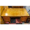 Image 2 : SOLID WOOD BUREAU DESK 55" X 31" X 30"