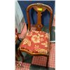 Image 1 : ESTATE FRENCH PROVINCIAL ARMLESS CHAIR