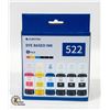 Image 1 : BRAND NEW GUBFFON 522 INK AUTO-REFILL 6 PACK