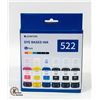 Image 1 : BRAND NEW GUBFFON 522 INK AUTO-REFILL 6 PACK