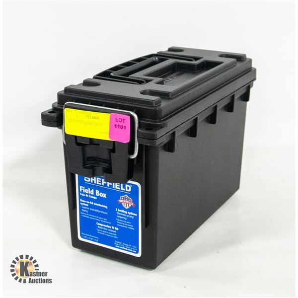 SMALL SHEFFIELD AMMO BOX